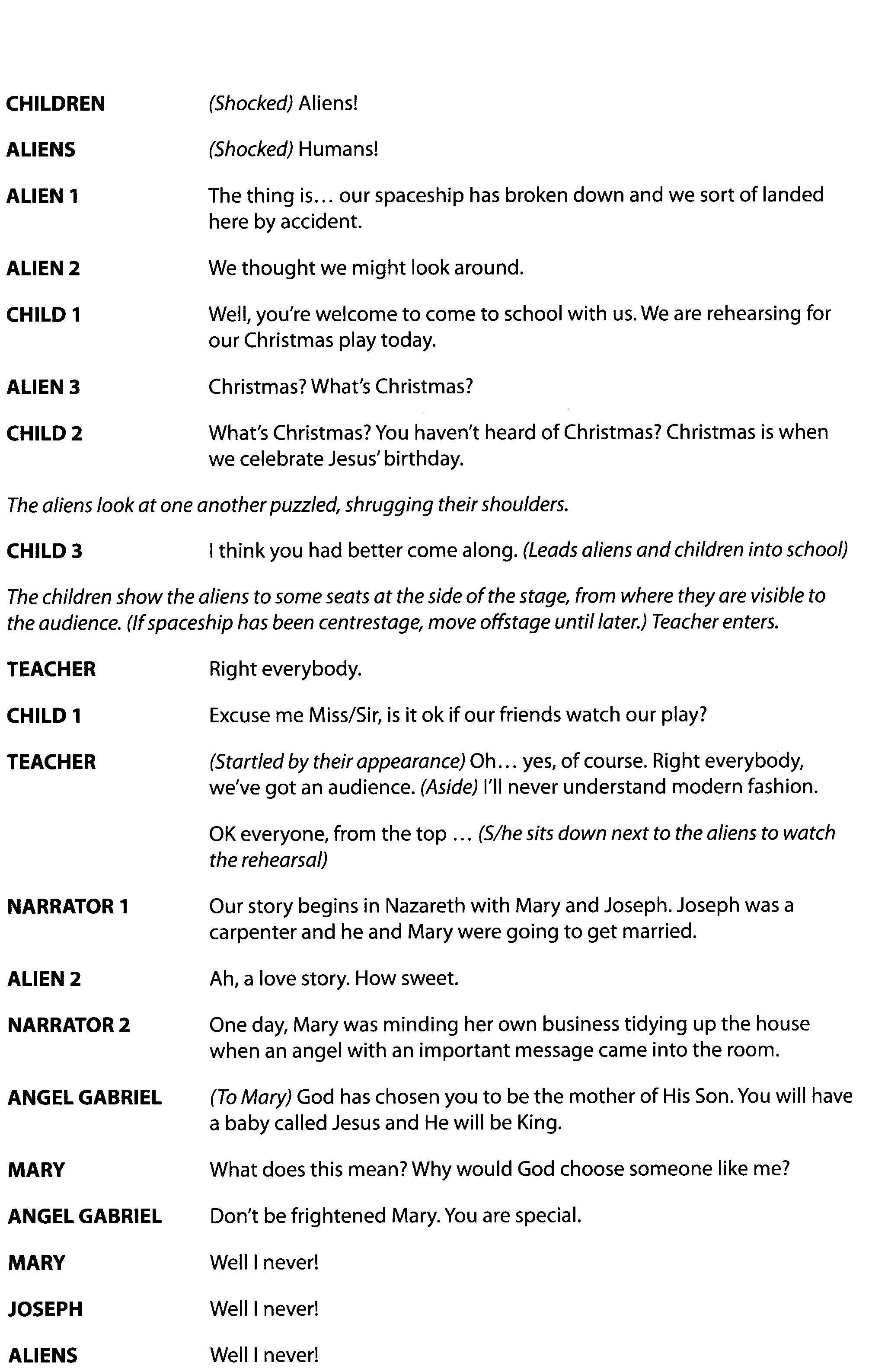 Free Printable Christmas Plays Church Free Printable