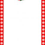 Free Printable Christmas Stationary Borders Trials Ireland   Free Printable Christmas Paper With Borders