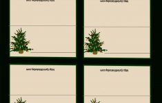 Free Printable Christmas Tree Place Cards | *+* Free Holiday - Free Printable Place Cards