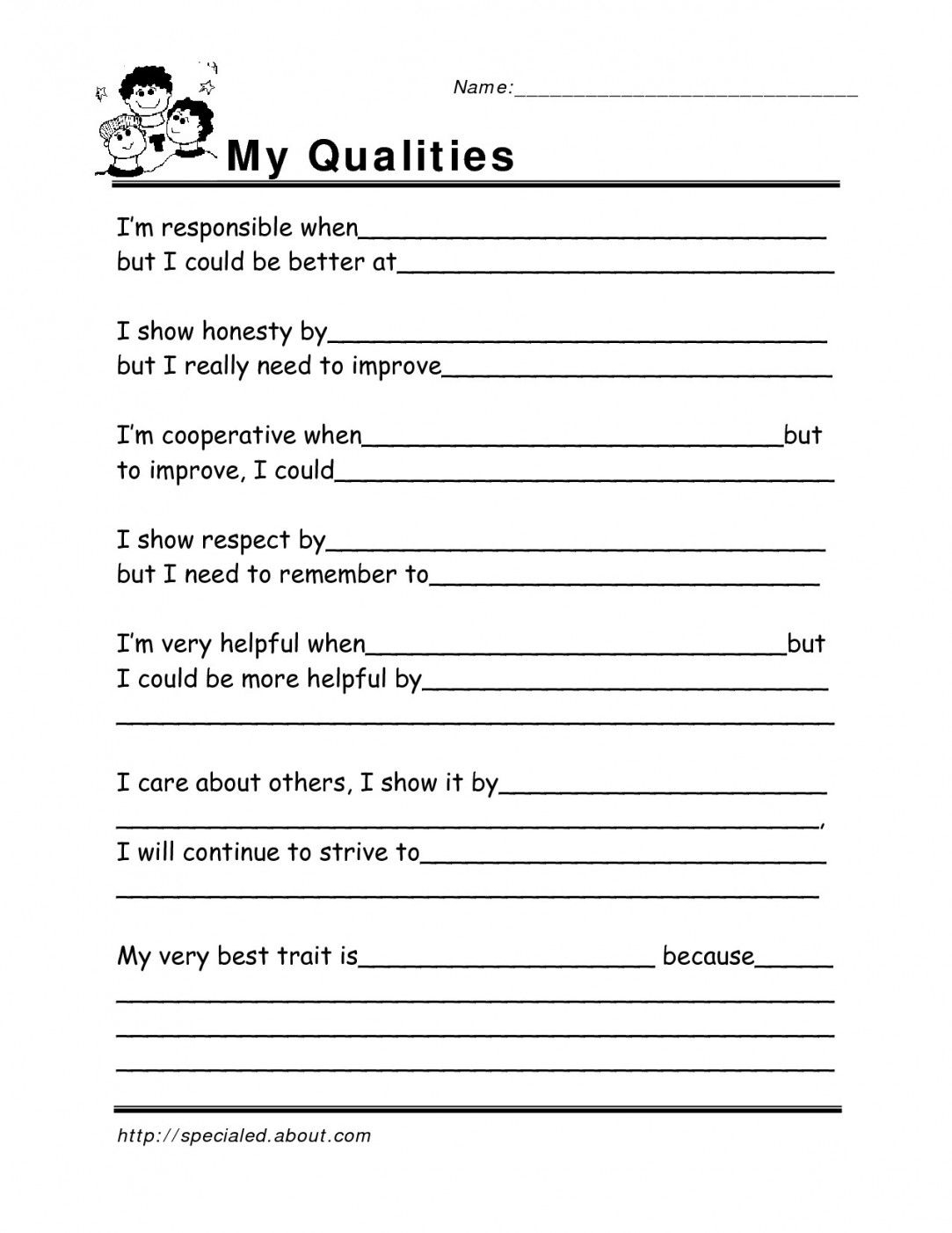 Free Printable Coping Skills Worksheets | Lostranquillos - Free Printable Coping Skills Worksheets