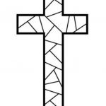 Free Printable Cross Coloring Pages | Coloring Pages | Stain Glass   Free Printable Religious Easter Bookmarks