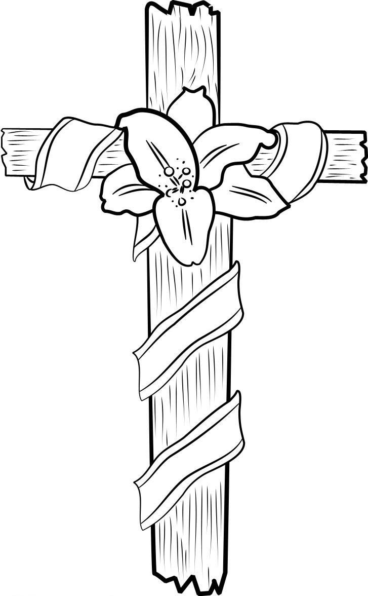 Free Printable Cross Coloring Pages For Kids | Coloriages Zen - Free Printable Cross