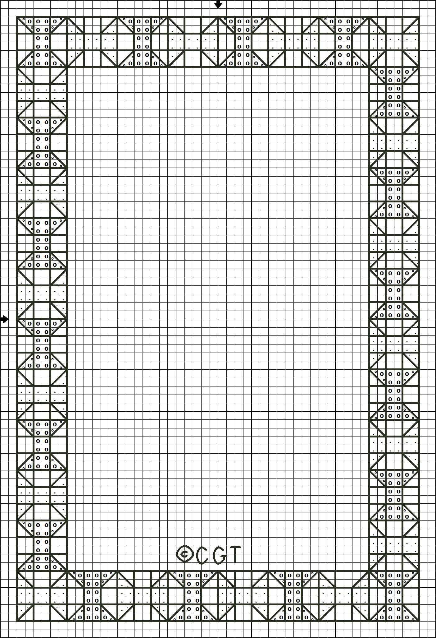 Free Printable Cross Stitch Patterns |  Cross Stitch Border - Free Printable Cross Patterns