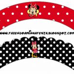 Free Printable Cupcake Wrappers. | C Cupcakes | Printables, Party   Free Printable Minnie Mouse Cupcake Wrappers
