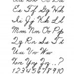 Free Printable Cursive Alphabet Letters | Design: Lettering   Free Printable Cursive Practice