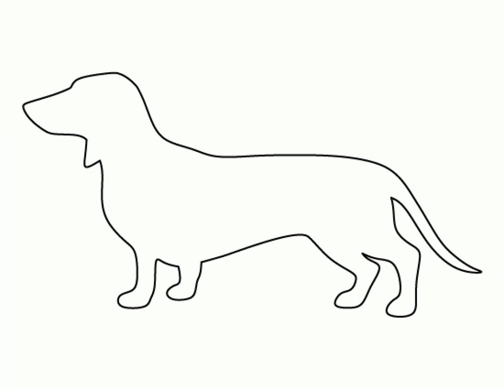 Free Printable Dachshund Sewing Pattern Free Printable