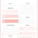 Free Printable Daily Planner! | Blessed Mess Life   Free Printable Daily Planner 2017