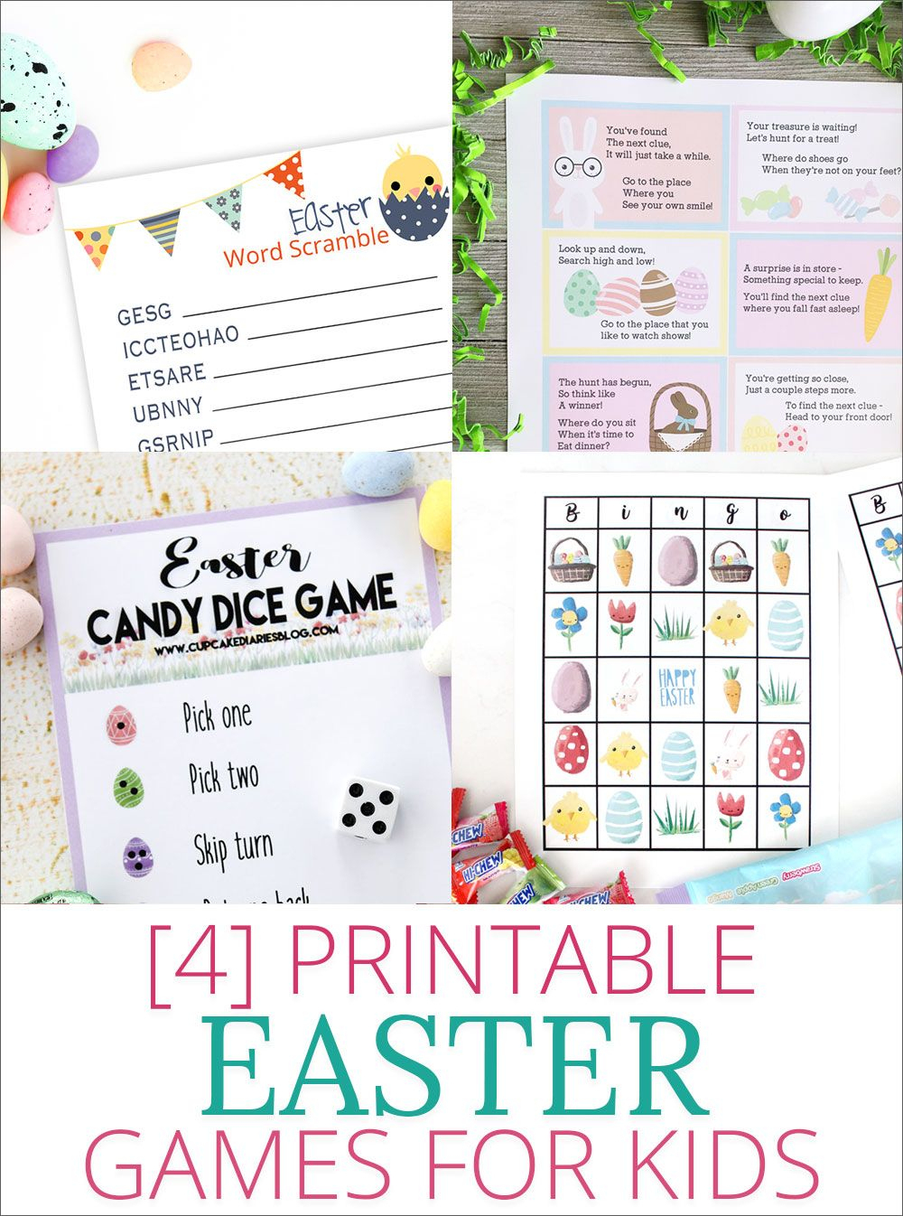 Free Printable Easter Bingo | For The Grandkiddies | Pinterest - Easter Games For Adults Printable Free