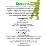 Free Printable Escape Room Clues | Download Them Or Print Inside   Printable Escape Room Free