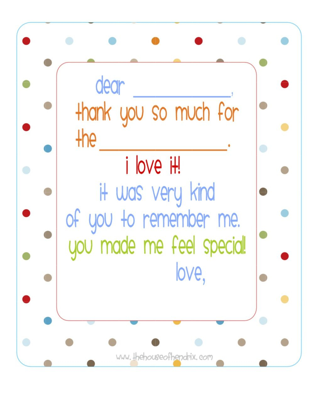 Fill In The Blank Thank You Cards Printable Free Free Printable