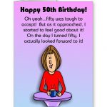 Free Printable Funny Birthday Cards Card Design Ideas Happy Gift   Free Printable 50Th Birthday Cards Funny