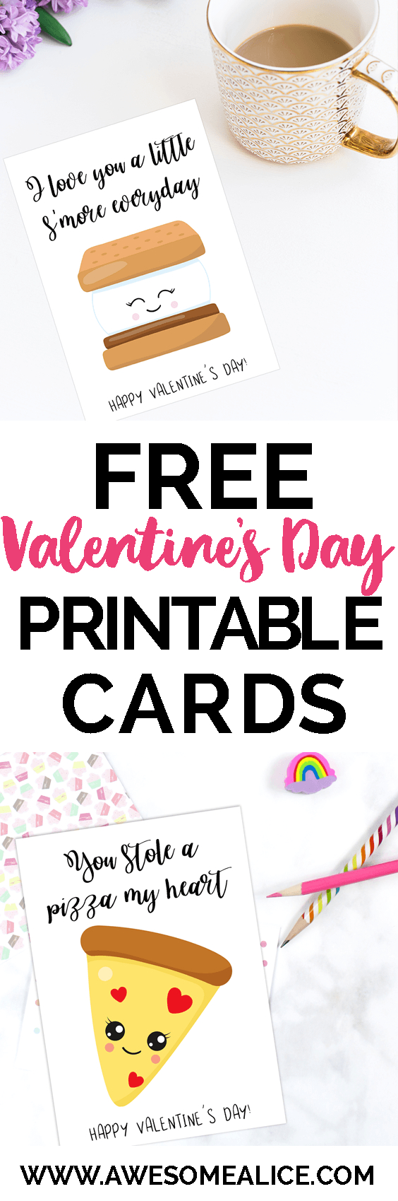 Free Printable Funny Valentine&amp;#039;s Cards | Awesome Alice - Free Valentine Printable Cards For Husband