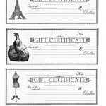 Free Printable   Gift Certificates   The Graphics Fairy   Free Printable Gift Cards