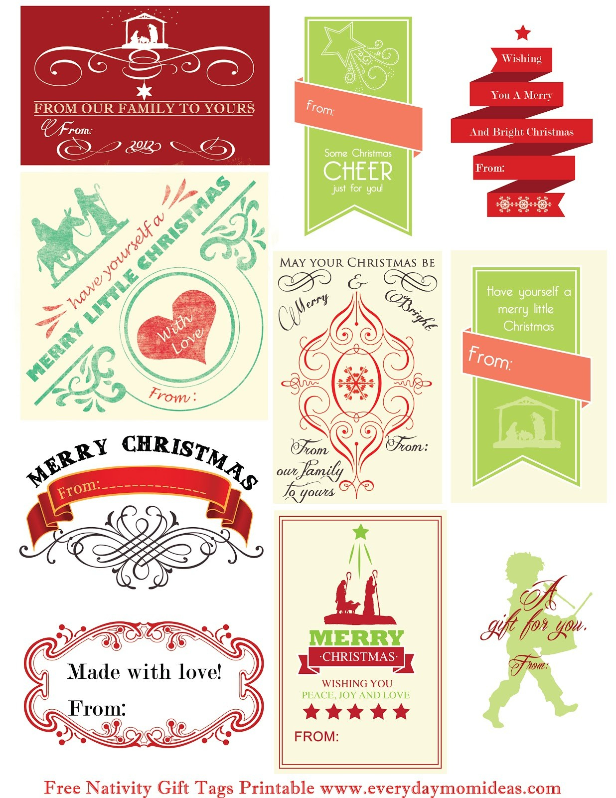 Free Printable Gift Tags Personalized – Forprint - Printable Gift Tags Customized Free