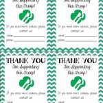 Free Printable! Girl Scout Cookie Thank You Cards | Girl Scouts In   Free Printable Eagle Scout Thank You Cards