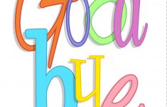 Free Printable Good Bye Greeting Card | Good Ideas | Goodbye Cards - Free Printable Goodbye Cards