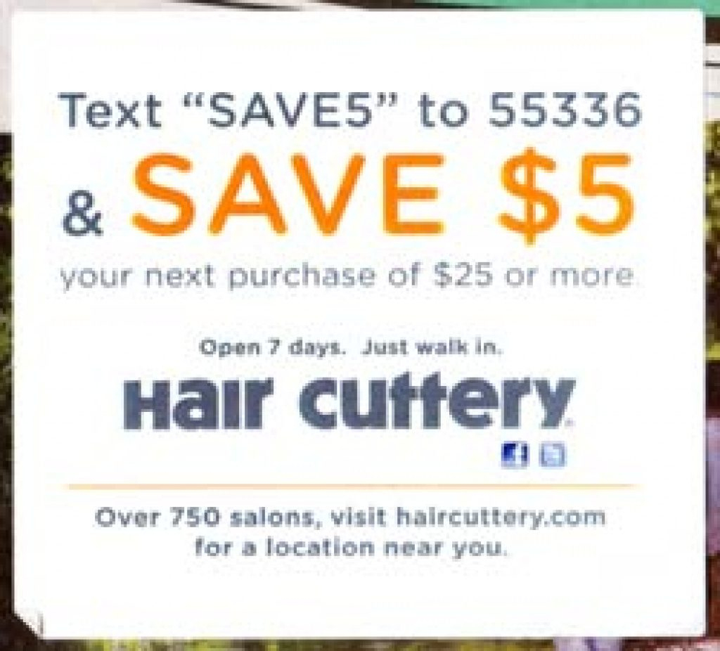 Free Printable Hair Cuttery Coupons