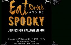 Free Printable Halloween Party Invitations 2018 ✅ [ Template] - Free Printable Halloween Wedding Invitations