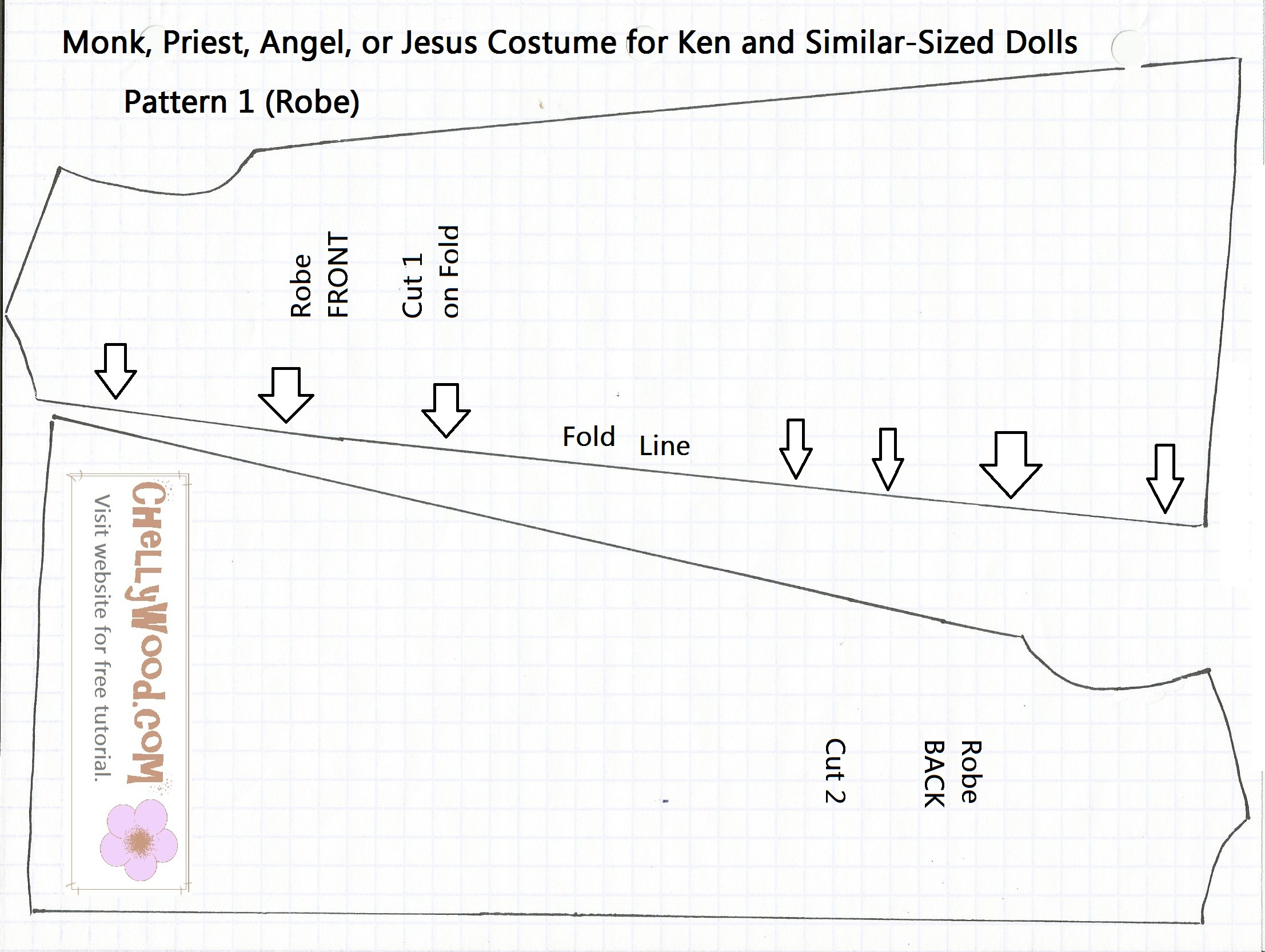 Free Printable Halloween Sewing Patterns | Halloween Arts - Free Printable Sewing Patterns