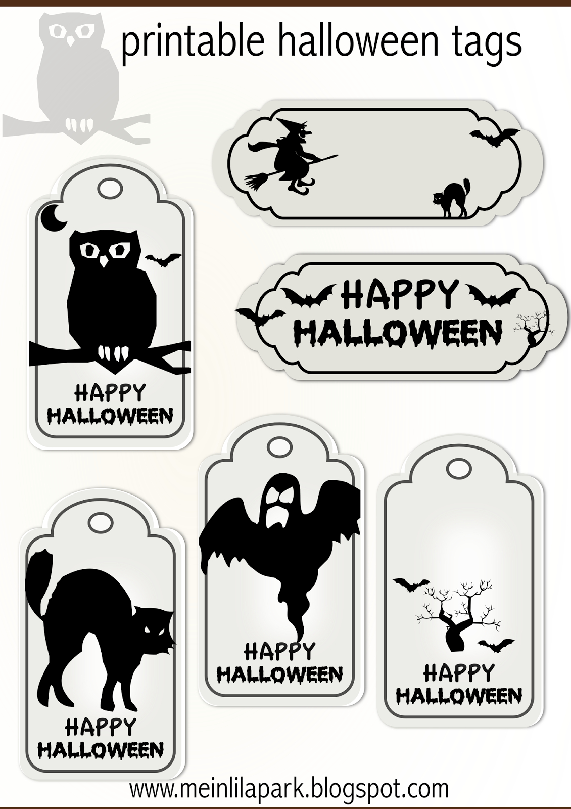 Halloween Homework Pass Printable