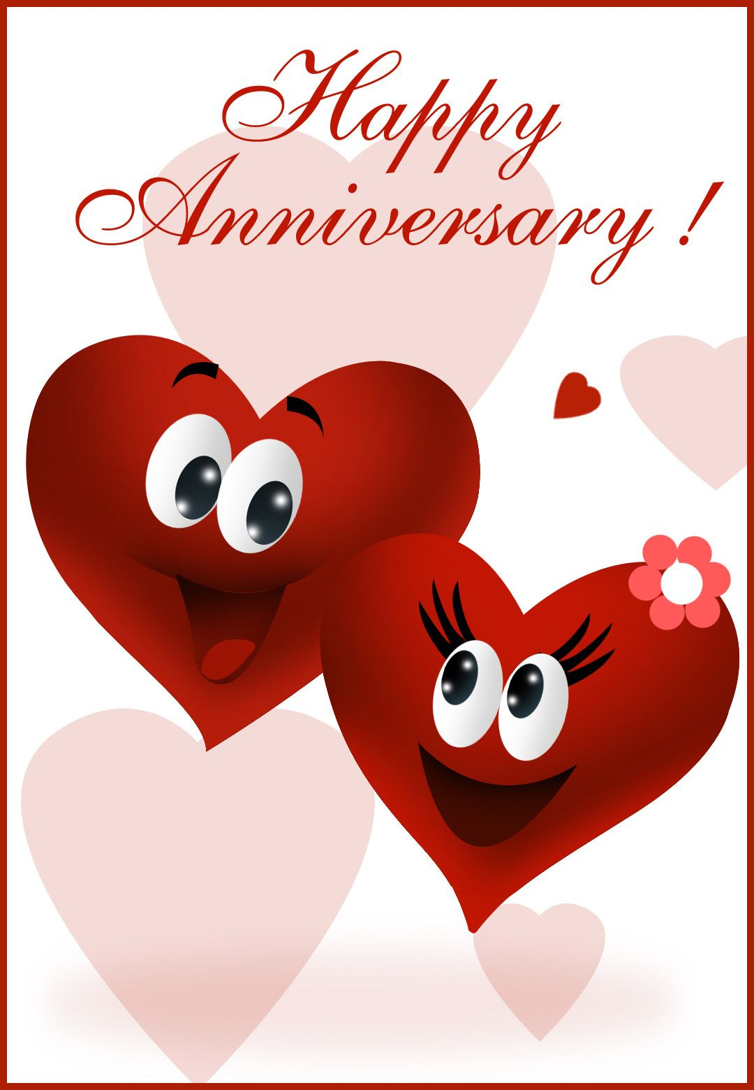 Free Printable Happy Anniversary Greeting Card | Anniversary - Free Printable Love Greeting Cards