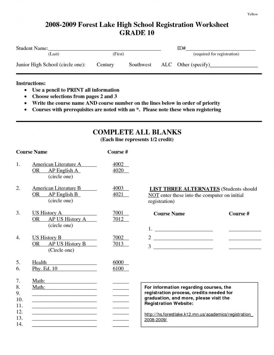 Free Printable Health Worksheets For Middle School Free Printable