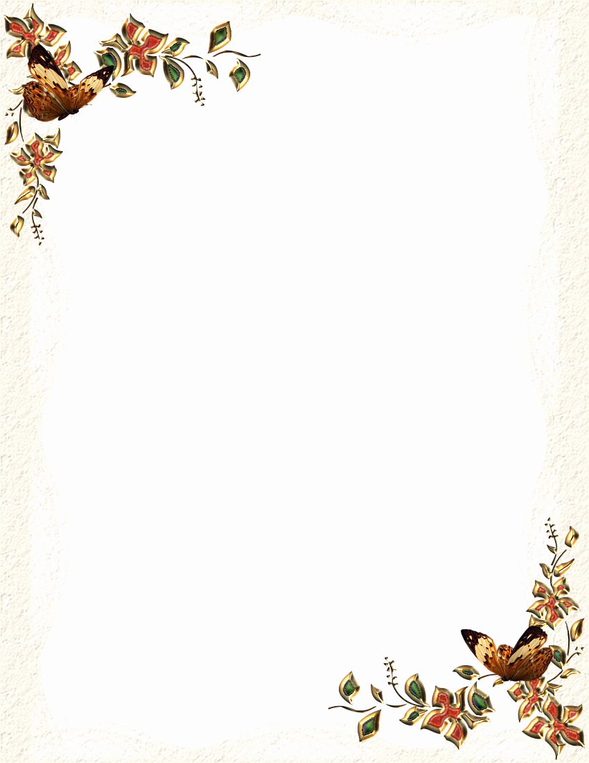 Free Printable Letterhead Borders 7 Best Images Of Free Fall - Free Printable Letterhead Borders