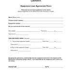 Free Printable Loan Agreement Form Form (Generic) Intended For   Free Printable Loan Forms