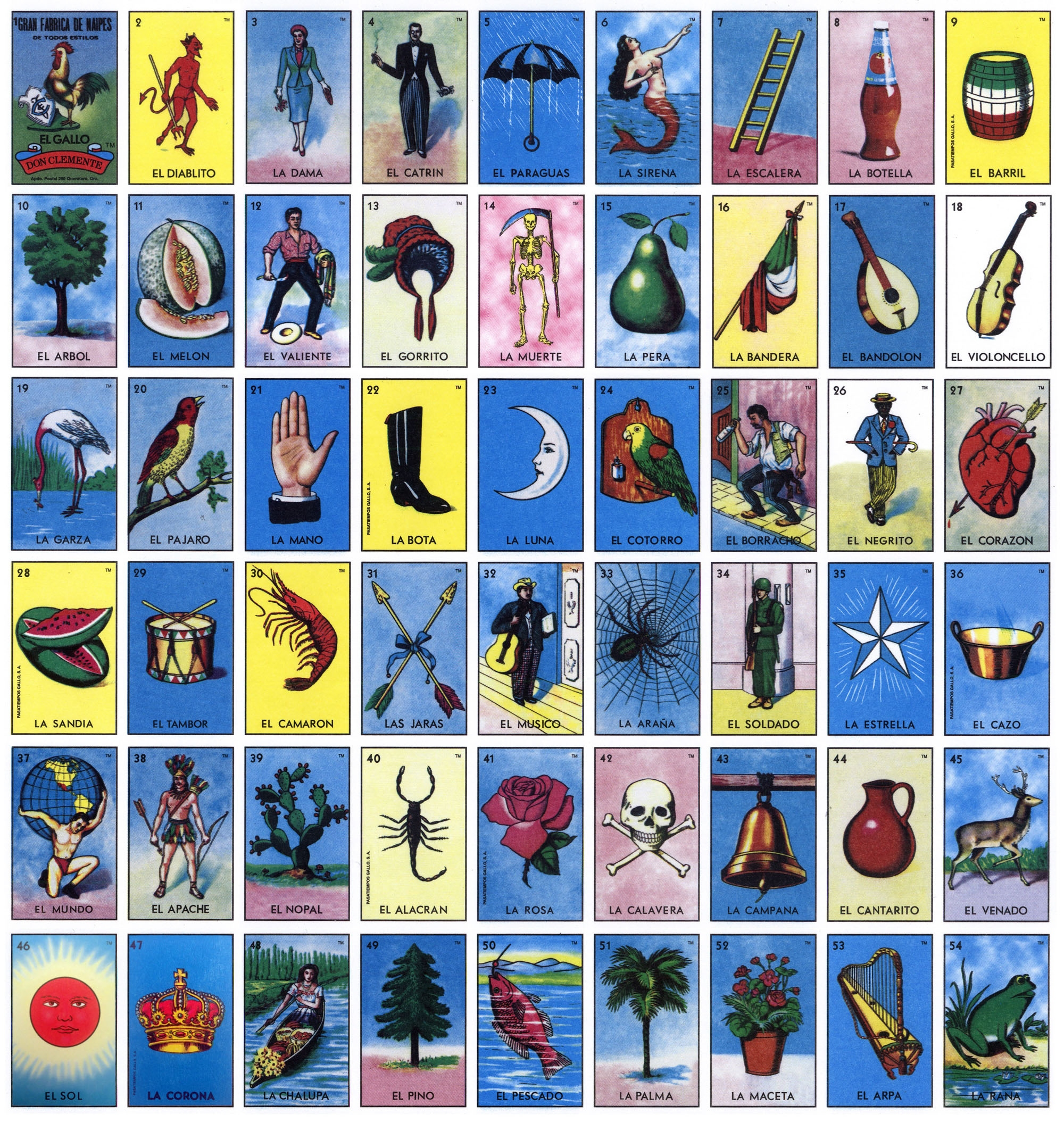 Loteria Printable Cards Free Free Printable