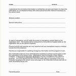 Free Printable Medical Consent Form Emergency Medical   Classy World   Free Printable Child Medical Consent Form