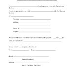 Free Printable Medical Consent Form | Emergency Medical Consent Form   Free Printable Child Medical Consent Form