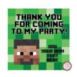 Free Printable Minecraft Thank You Cards   Google Search | Minecraft   Free Printable Minecraft Thank You Notes