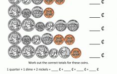 Free Printable Money Worksheets | Money Worksheets For Kids - Free Printable Counting Money Worksheets For 2Nd Grade