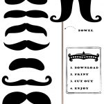 Free Printable Moustache Brigade For #movember | Stacey W. Porter – Free Printable Western Photo Props