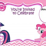 Free Printable My Little Pony Birthday Invitation Template   Free Printable My Little Pony Thank You Cards