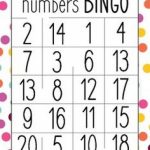 Free Printable Number Bingo Card Generator | Classroom Ideas   Free Printable Number Bingo Cards 1 20
