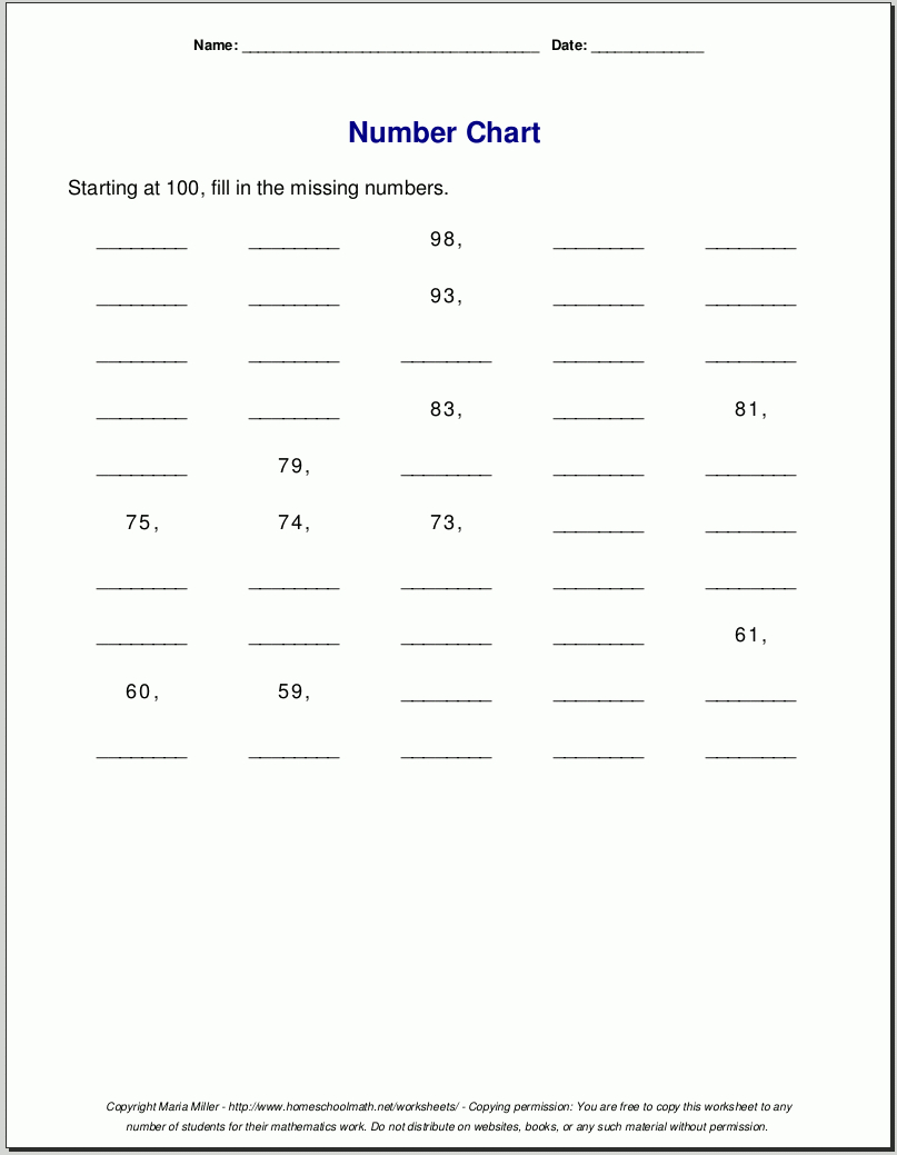 free printable number line to 30