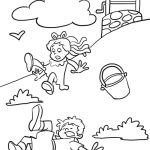 Free Printable Nursery Rhymes Coloring Pages For Kids   Free Printable Nursery Rhyme Coloring Pages