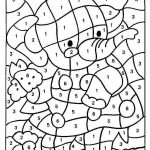 Free Printable Paintnumbers For Adults Coloring Home   Free Printable Paint By Number Coloring Pages