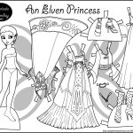 Free Printable Paper Doll Coloring Pages For Kids Pertaining To   Printable Paper Dolls To Color Free