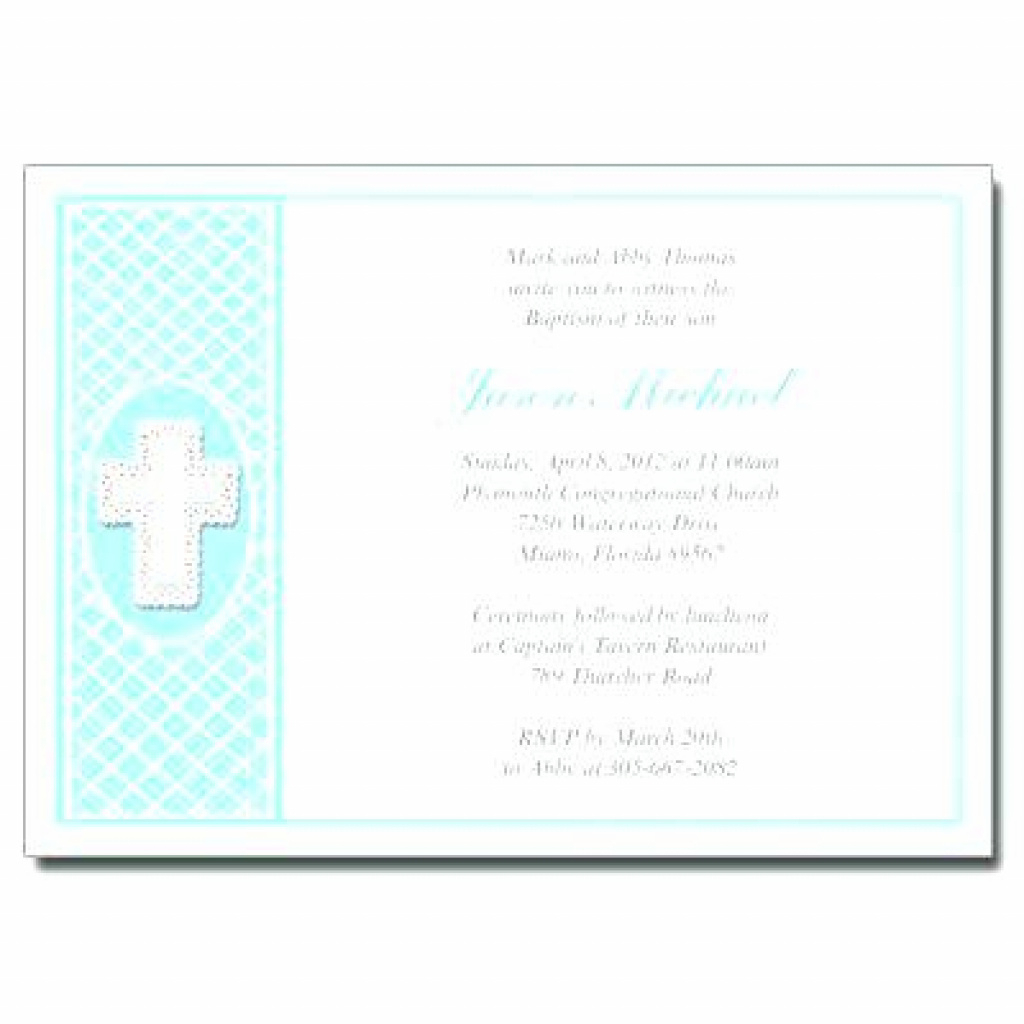 Free Printable Personalized Baptism Invitations | Free Printable - Free Printable Personalized Baptism Invitations