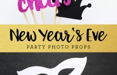 Free Printable Photo Booth Props: New Year's Eve - Consumer Crafts - Free Printable Photo Booth Props