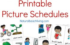 Free Printable Picture Schedule Cards - Visual Schedule Printables - Free Printable Daily Routine Picture Cards