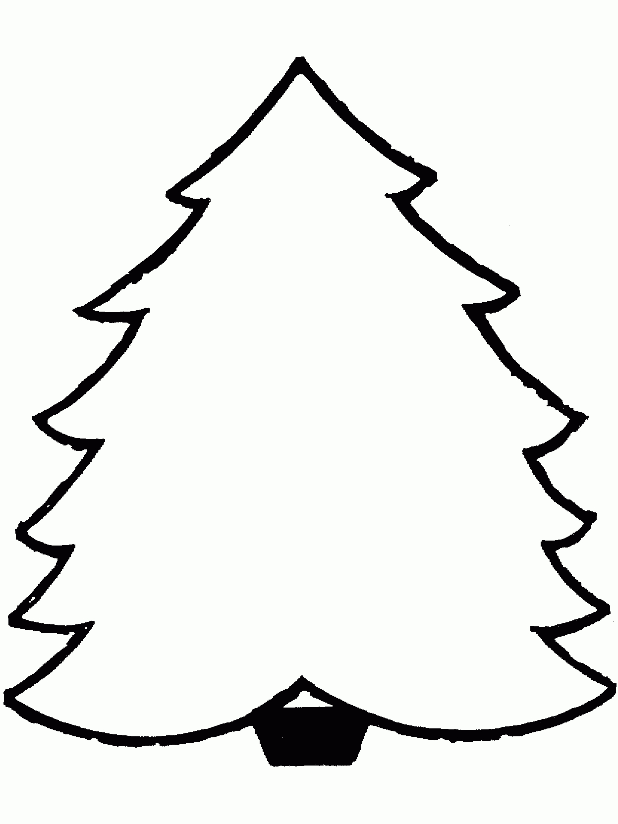 Free Printable Pictures Of Trees, Download Free Clip Art, Free Clip - Free Printable Christmas Tree Template