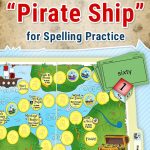 Free Printable Pirate Themed File Folder Game To Practice Spelling   Free Printable Folder Games