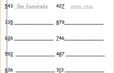 Free Printable Place Value Chart Best Of Place Value Worksheets For - Free Printable Place Value Chart
