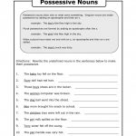Free Printable Possessive Nouns Worksheets | Lostranquillos   Free Printable Possessive Nouns Worksheets
