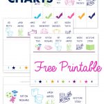 Free Printable Preschool Chore Charts   Free Printable Job Charts For Preschoolers