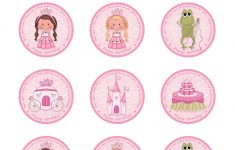 Free Printable Princess Birthday Cupcake Toppers | Printable Party - Cupcake Flags Printable Free