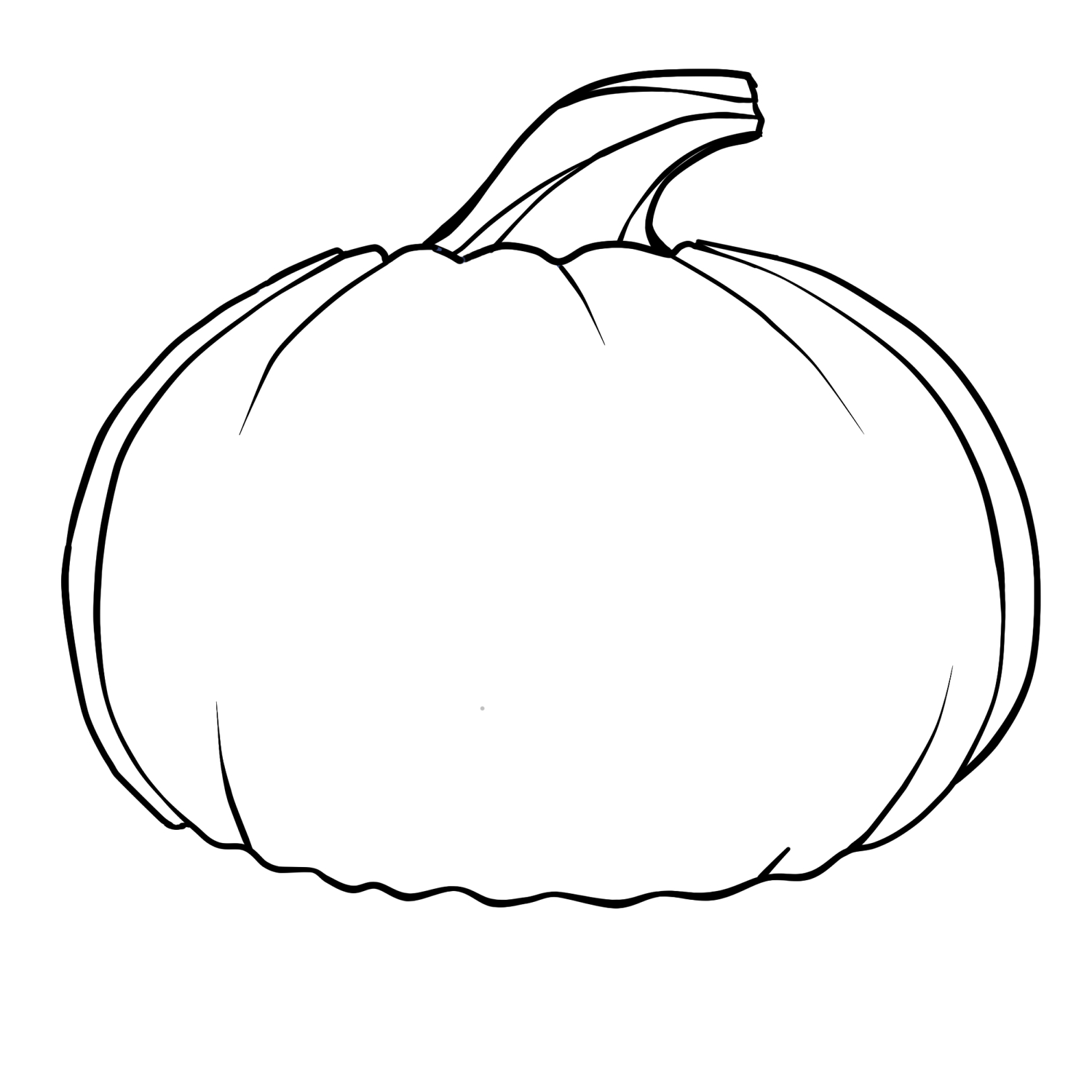 Free Printable Pumpkin Coloring Pages For Kids | Applique - Pumpkin Shape Template Printable Free